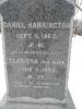 Headstone - Harrington, Daniel