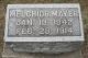 Headstone - Mayer, Melchoir