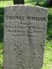 Headstone - McMahan, Thomas