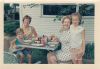 McCown, Marjorie with her daughter JoAnne and granddaughters (Speedway, Indiana)
